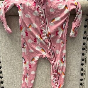 Little Bum Bums Pink Unicorn Kids One Piece Newborn